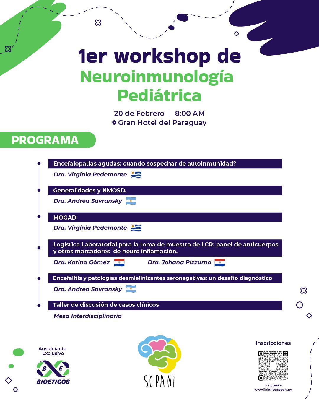 1.er Workshop de Neuroinmunología Pediátrica 2026